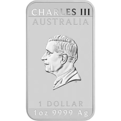 Dragon dreptunghiular (2025) - 1 oz - Monedă de argint pentru investiții