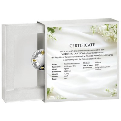 Wedding Dove - 17,5g - Silver Collector Coin