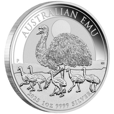 Emu australian (2025) - 1 Oz - Monedă de argint pentru investiții