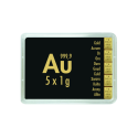 Aur Combibarren 5x1 g - lingou de aur pentru investiții