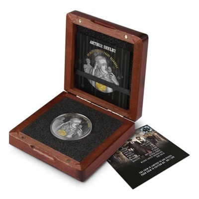 Peaky Blinders - Arthur Shelby - 2 Oz - Monedă de colecție din argint