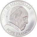 Papa Francisc - Monedă de colecție din argint 1 Oz