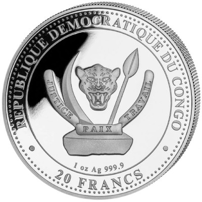 Carnotaurus (Prehistoric Life) 2025 - 1 Oz - Monedă din argint pentru investiții