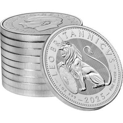 British Lion (2025) - 1 Oz - monedă de argint pentru investiții