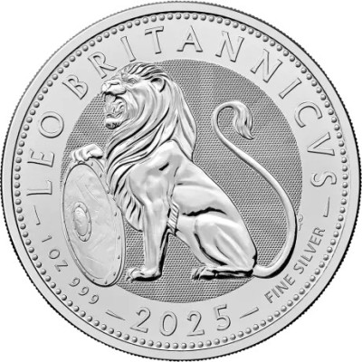 British Lion (2025) - 1 Oz - monedă de argint pentru investiții