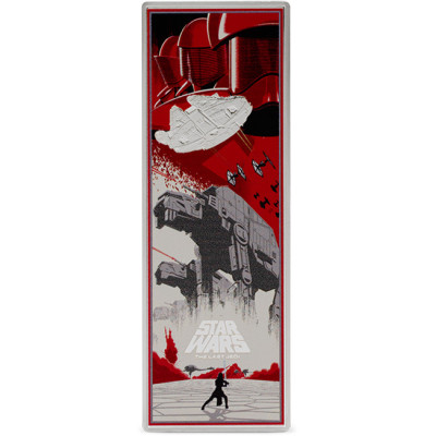 Star Wars: Ultimul Jedi (2025) - 3 Oz - Monedă de colecție din argint