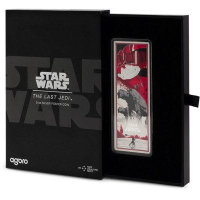Star Wars: Ultimul Jedi (2025) - 3 Oz - Monedă de colecție din argint