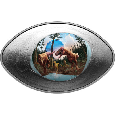 Ochi de dinozaur (2025) - 1 Oz - Monedă de colecție din argint