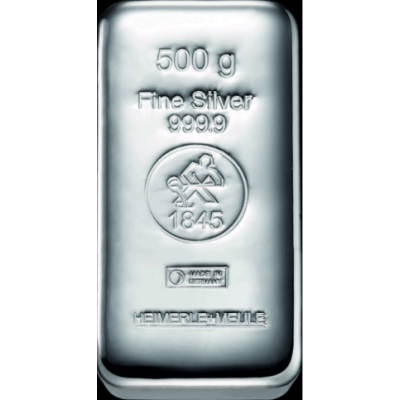 Heimerle + Meule - 500g - lingou de argint pentru investiții