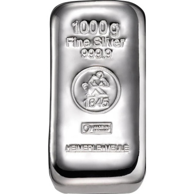 Heimerle + Meule - 1 KG - lingou de argint pentru investiții