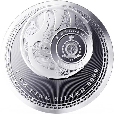Chronos (2025) - 1 Oz - Monedă de investiție din argint (livrarea 18.9.2025)