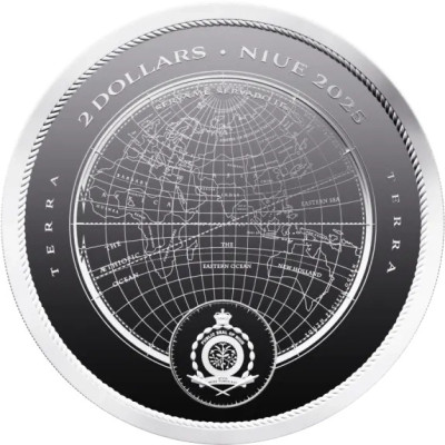 Terra (2025) - Monedă de investiție din argint de 1 oz (livrare 18.9.2025)