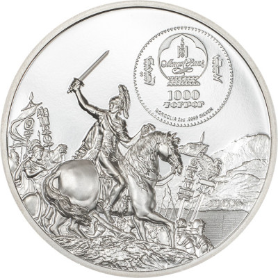 Brutus vs. Caesar (2025) - 2 Oz - Silver Proof Collector Coin (livrare 5.10.2025)