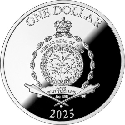 Anul Șarpelui, șapte elemente - 17,5g - monedă de colecție din argint