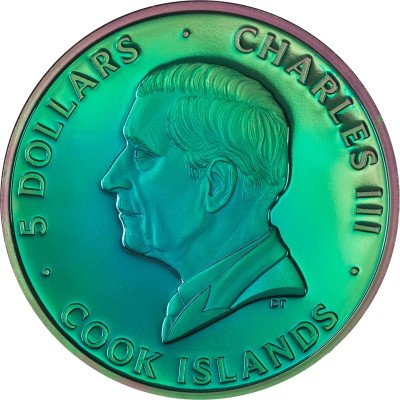 Păun (2025) - 1 Oz - monedă de colecție din argint proof  (livrare 05.10.2025)