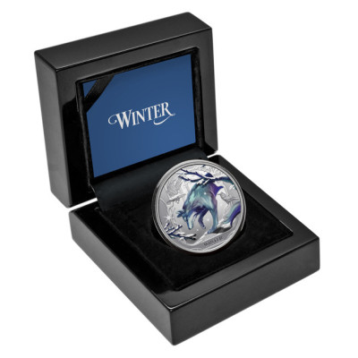 Winter Wolf (2025) - 1 Oz - Monedă de colecție din argint