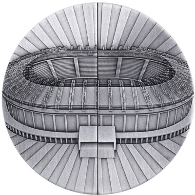 Stadion - 5 Oz - Monedă de colecție din argint (livrare 23.10.2025)