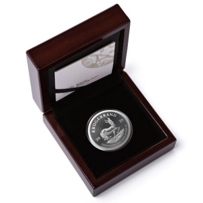Krugerrand (2025) - 2 Oz - monedă de colecție din argint proof