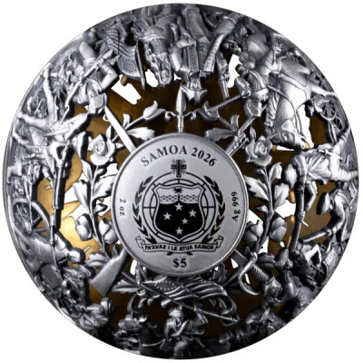 Revoluție și libertate - 2 Oz - Monedă de colecție din argint (livrare 20.11.2025)