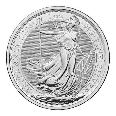 Britannia (2026) - 1 Oz - Monedă de argint pentru investiții