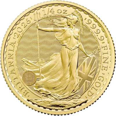 Britannia (2026) - 1/4 Oz - Monedă de aur