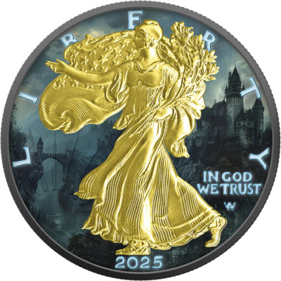 American Eagle (2025) - Prințul nopții - Monedă de colecție din argint