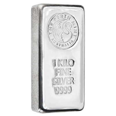 Perth Mint - 1 kg - lingou de argint pentru investiții