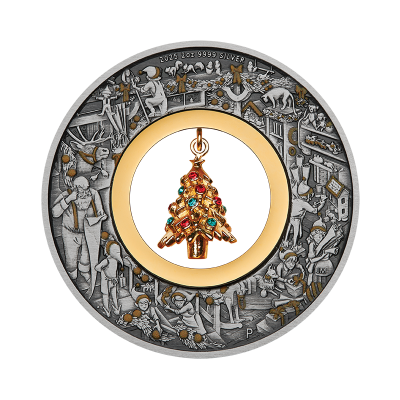 Santa Claus Workshop (2025) - 2 Oz - Silver Collector Coin