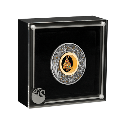 Atelierul lui Moș Crăciun (2025) - 2 Oz - Monedă de colecție din argint