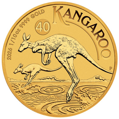 Cangur australian (2026) - 1/10 Oz - monedă de investiții...