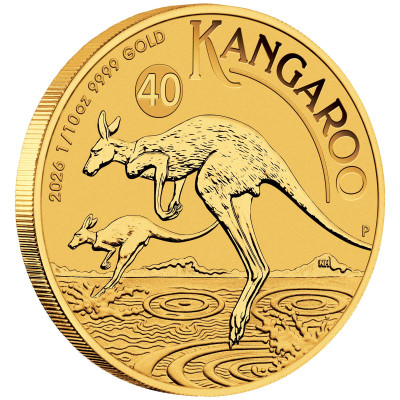 Cangur australian (2026) - 1/10 Oz - monedă de investiții din aur