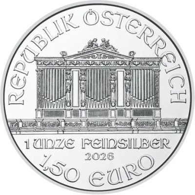 Wiener Philharmoniker (2026) - 1 Oz - monedă de investiții din argint