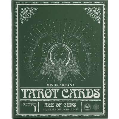 Tarot I. - Asul Cupelor - 1 Oz - Monedă de colecție din argint
