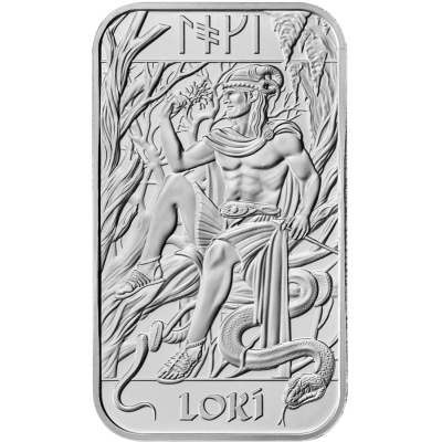 Nordic Gods - Loki - 1 Oz - Silver Investment Bar
