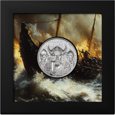 Wild Vikings - 1 Oz - Monedă de colecție din argint
