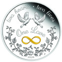"One Love" 2026 - 1 Oz - Silver Gift-Coin