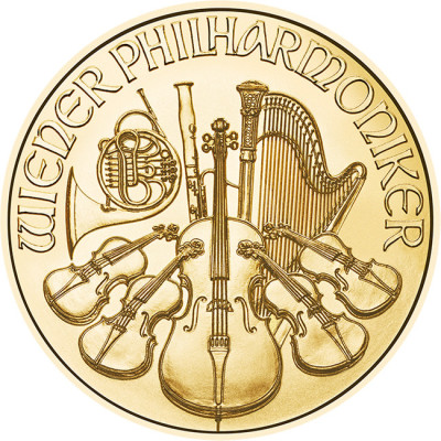 Wiener Philharmoniker (2026) - 1/2 Oz - monedă de...