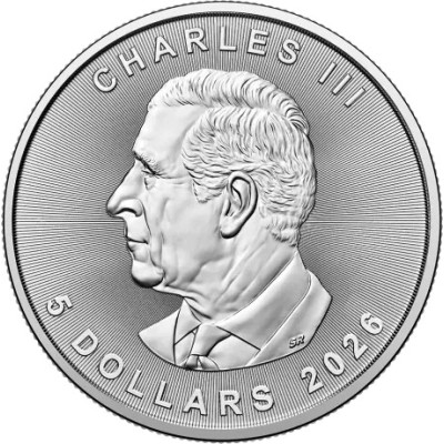 Maple Leaf (2026) - 1 Oz - Monedă de argint pentru investiții