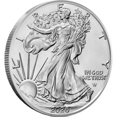 American Eagle (2026) - 1 Oz - monedă de argint pentru...
