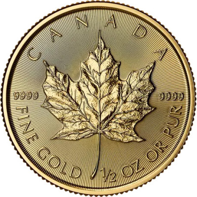 Maple Leaf (2026) - 1/2 Oz - Gold Investment Coin