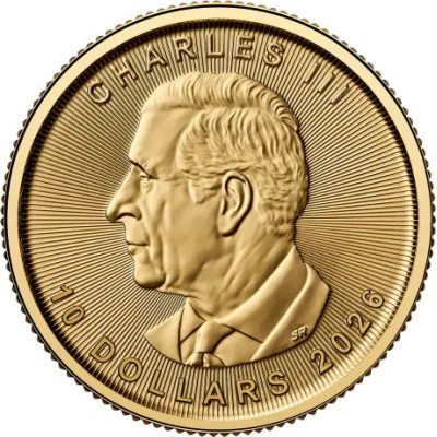 Maple Leaf (2026) - 1/4 Oz - monedă de investiții din aur