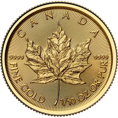 Maple Leaf (2026) - 1/10 Oz - monedă de investiții din aur