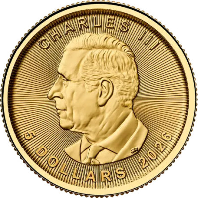 Maple Leaf (2026) - 1/10 Oz - monedă de investiții din aur