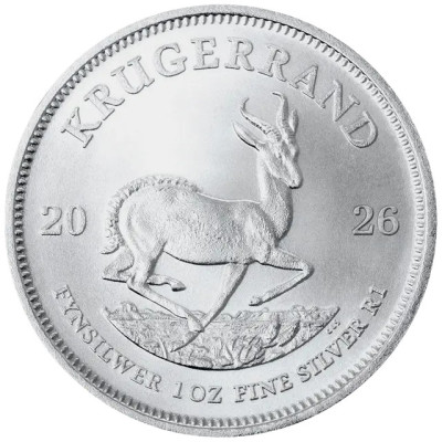 Krugerrand (2026) - 1 Oz - monedă de argint pentru investiții