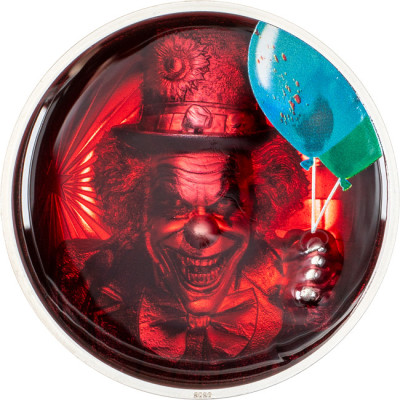 Coulrophobia (2026) - 2 Oz Silver Proof Monedă de colecție