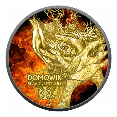 Slavic Bestiary - Domovik - 2 Oz - Silver Collector Coin