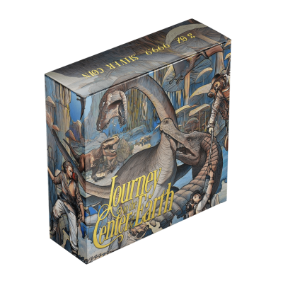 Călătorie spre centrul Pământului (2026) - 3 Oz - monedă de colecție din argint proof