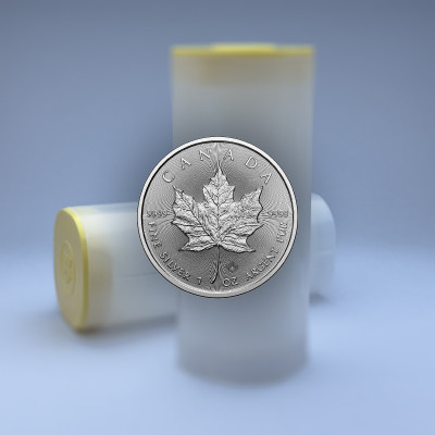 Tubă Maple Leaf 1 Oz, diametru 38 mm - goală