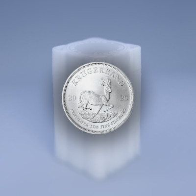 Tubă Krugerrand 1 Oz, diametru 38,7 mm – goală.