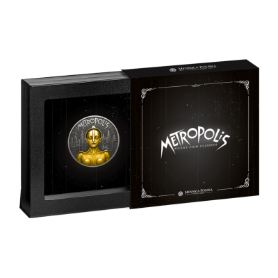 Metropolis (2025), sillent film classics - silver collector coin